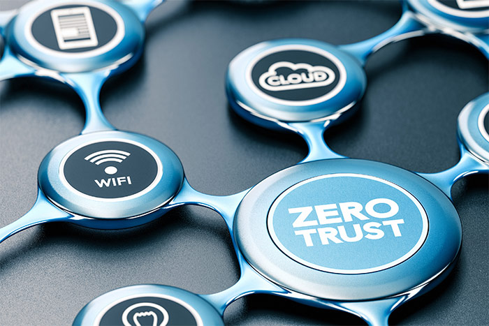 What is a zero trust model