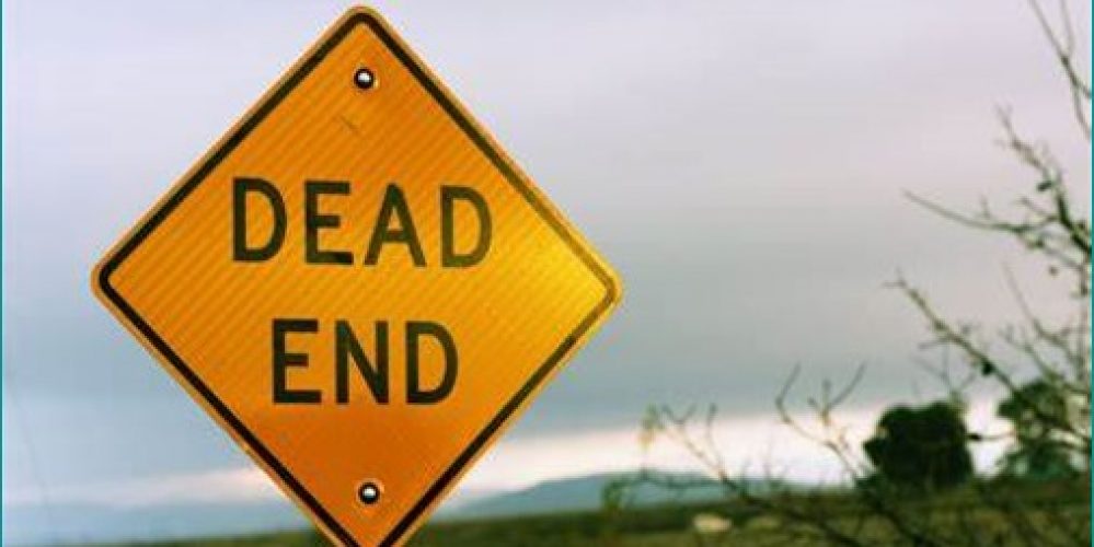 dead end